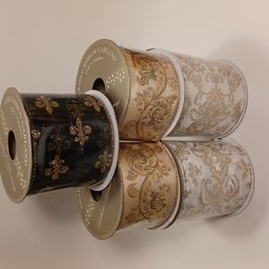 Gold Tone Ribbon Bundle